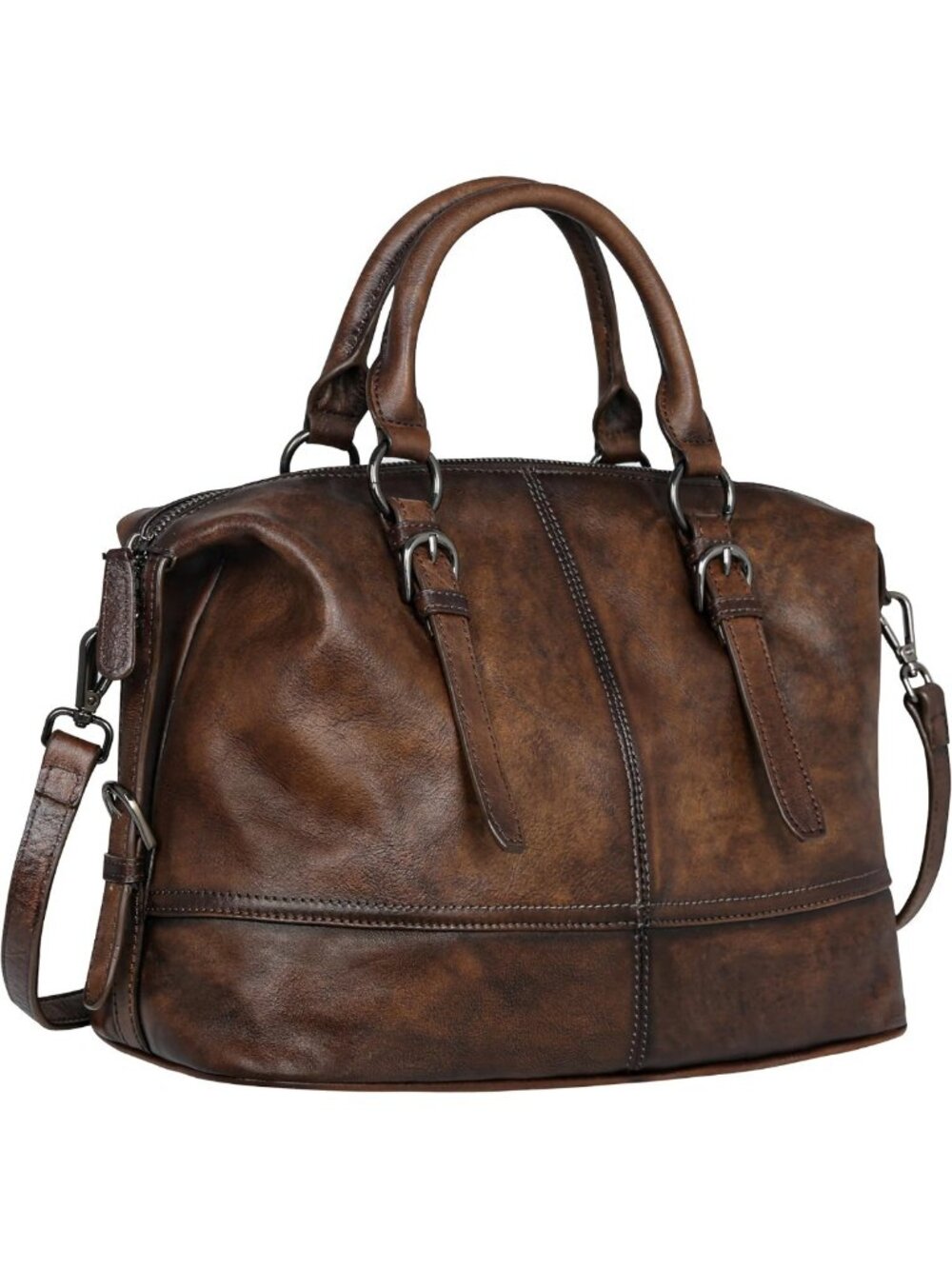 Stylish Leather Tote Bag for Women | Versatile Shoulder Purse & Crossbody